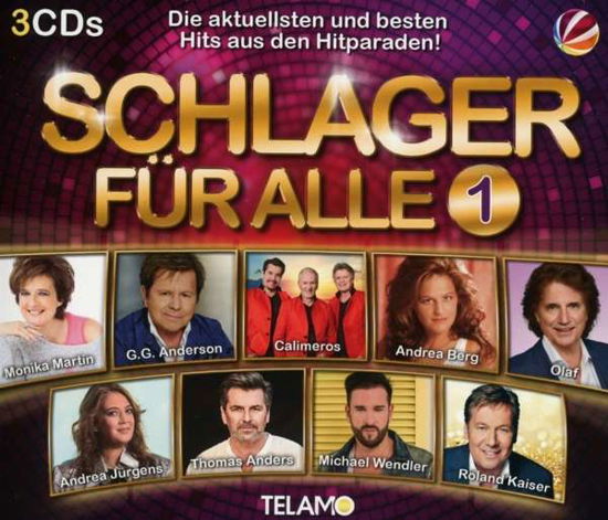 Schlager Für Alle 1 - Various Artists - Muziek - TELAMO - 4053804310956 - 29 september 2017