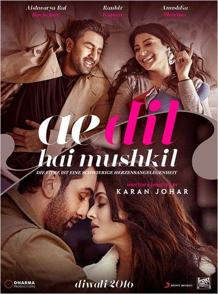 Karan Johar · Die Sehnsucht Meines Herzens-ae Dil Hai Mushkil (Blu-Ray) (2017)