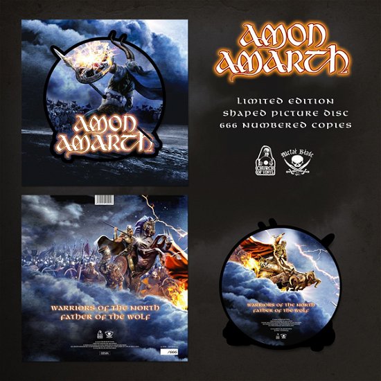 Cover for Amon Amarth · Warriors Of The North (LP) (2021)
