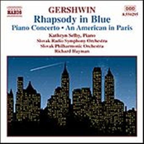 Cover for Selby / Hayman / Slow. Phil. Orch. · GERSHWIN: Piano Concerto etc. (CD) (1991)