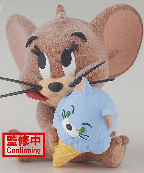 Cover for Figurine · Tom And Jerry - Jerry - Figurine Fluffy Puffy 5cm (Lelut) (2024)