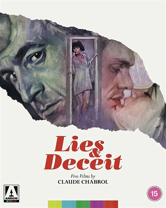 Cover for Lies &amp; Deceit (Five Films by Claude Chabrol) · Lies and Deceit - Five Films by Claude Chabrol Limited Edition (Blu-ray) [Limited edition] (2022)