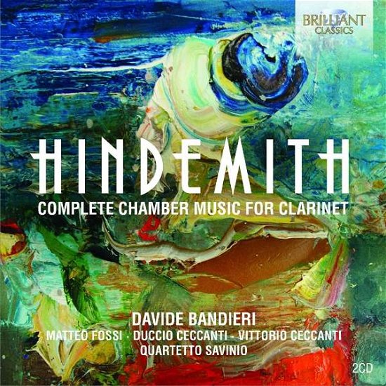 Cover for Hindemith / Bandieri / Ceccanti · Complete Chamber Music for Clarinet (CD) (2017)