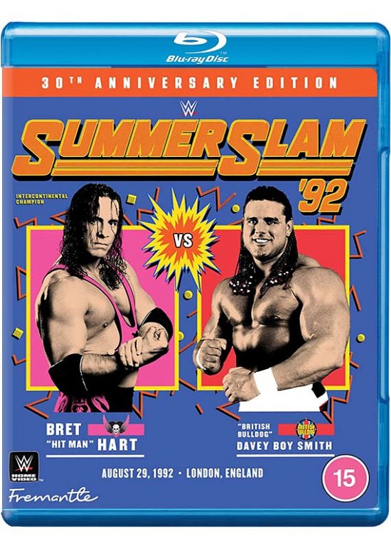 Cover for Wwe · Summerslam 1992  Anniversary Edition [Edizione: Regno Unito] (Blu-ray) (2022)