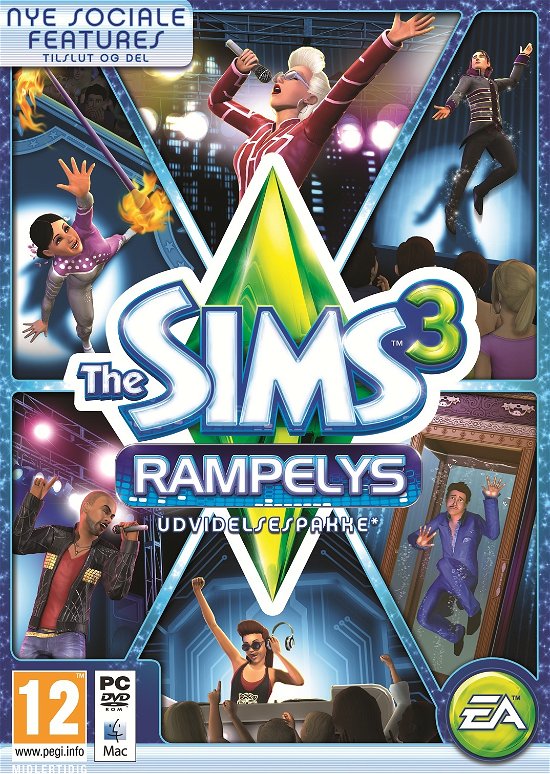 Cover for Spil-pc · Sims 3, the - Showtime (PC) (2012)