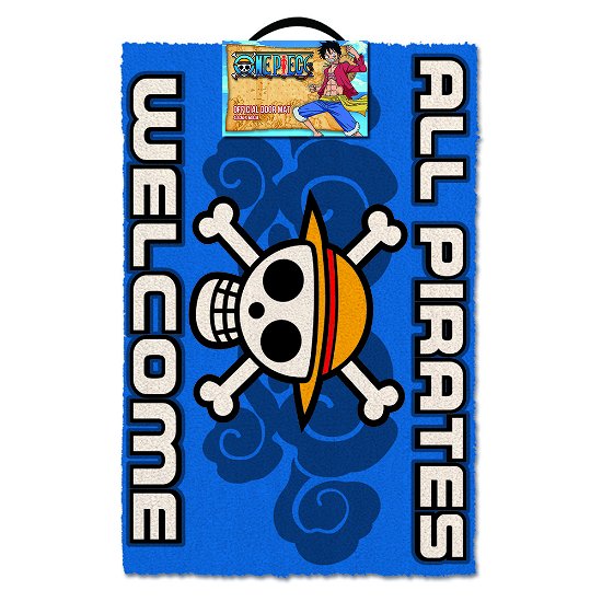 One Piece All Pirates Welcome Door Mat - One Piece - Merchandise - ONE PIECE - 5050293853956 - 