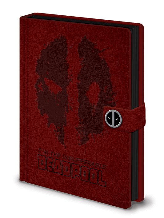DEADPOOL - Notebook A5 Premium - Splat - Deadpool - Merchandise - PYRAMID INTERNATIONAL - 5051265723956 - 7. februar 2019