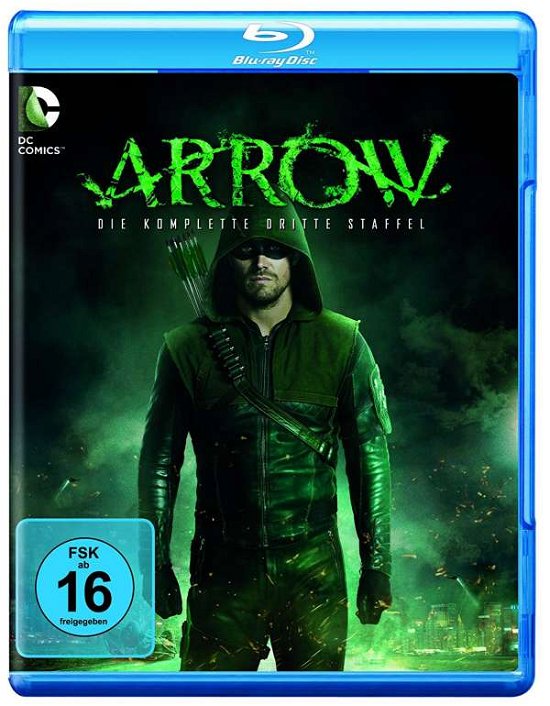 Cover for Stephen Amell,katie Cassidy,david Ramsey · Arrow: Staffel 3 (Blu-ray) (2015)