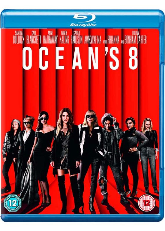 Cover for Oceans 8 · Oceans Eight (Blu-ray) (2018)