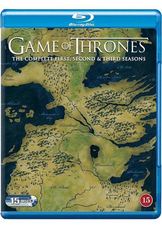 Cover for Game of Thrones · Season 1-3 (Blu-ray) [Standard edition] (2014)
