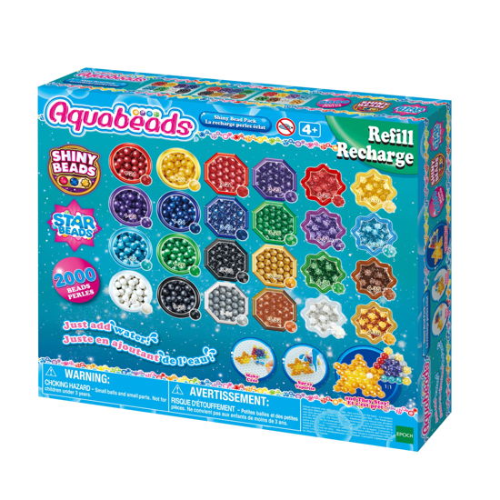 Aquabeads  Shiny Bead Pack Toys - Aquabeads  Shiny Bead Pack Toys - Merchandise - Epoch - 5054131319956 - 