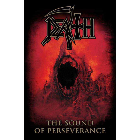 Death Textile Poster: Sound Of Perseverance - Death - Koopwaar -  - 5055339730956 - 