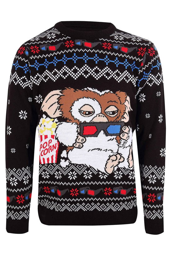 Gremlins Sweatshirt Christmas Jumper Gizmo Popcorn - Gremlins - Produtos -  - 5056599742956 - 25 de outubro de 2022