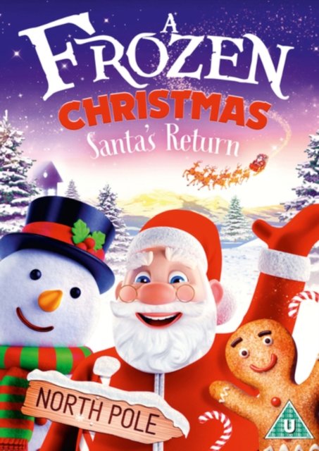 Cover for A Frozen Christmas - Santas Re · Frozen Christmas - Santas Return (DVD) (2018)