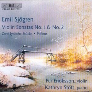 Cover for Enoksson / Stott · Sjogren / Violin Sonatas Nos 1 &amp; 2 (CD) (2000)