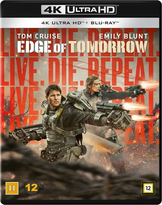 Edge of Tomorrow -  - Filmes - Warner - 7333018023956 - 18 de julho de 2022