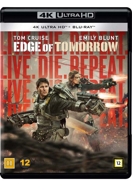 Cover for Edge of Tomorrow (4K Ultra HD) (2022)