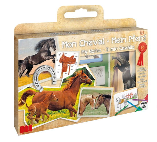 Feuchtmann Spielwaren My Horse Print & Colour set - Feuchtmann - Merchandise - Multiprint - 8009233078956 - 