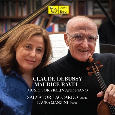 Cover for Accardo,salvatore &amp; Manzini,laura · Music For Violin And Piano (natural Sound Recordin (SACD) (2020)