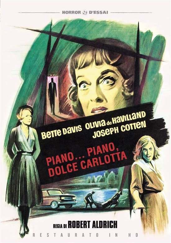Cover for De Havilland, Cotten, Davis, Astor, Moorehead · Piano Piano, Dolce Carlotta (Restaurato In Hd) (DVD) (2020)