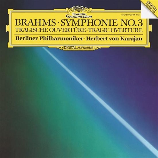 Symphony No. 3 Tragic Overture - Karajan,herbert Von / Berlin Philharmonic - Musiikki - ANALOGPHONIC - 8808678160956 - perjantai 7. helmikuuta 2020