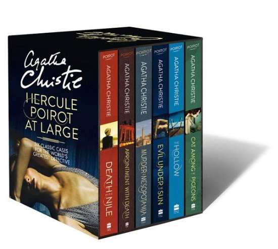 Cover for Agatha Christie · Hercule Poirot at Large: Six Classic Cases for the World's Greatest Detective - Poirot (Bok) (2017)