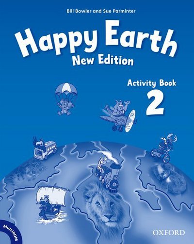 Cover for Bill Bowler · Happy Earth.New.2 Activity Book,w.CD (Book) (2009)