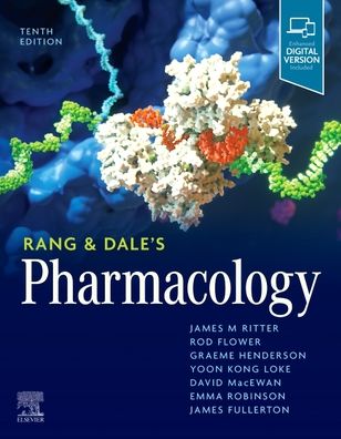Cover for Ritter, James M. (Emeritus Professor of Clinical Pharmacology, King's College London, and Medical Research Director, Quintiles, London, UK) · Rang &amp; Dale's Pharmacology (Paperback Book) (2023)