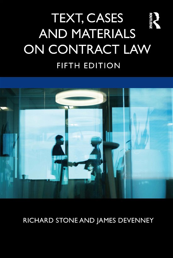 Cover for Richard Stone · Text, Cases and Materials on Contract Law (Pocketbok) (2022)