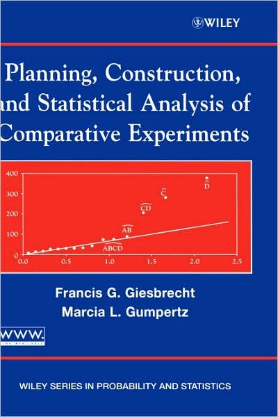 Cover for Giesbrecht, Francis G. (North Carolina State University, Raleigh, North Carolina, USA) · Planning, Construction, and Statistical Analysis of Comparative Experiments - Wiley Series in Probability and Statistics (Innbunden bok) (2004)
