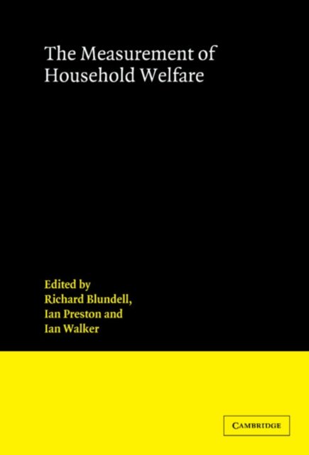 Cover for R W Blundell · The Measurement of Household Welfare (Innbunden bok) (1994)