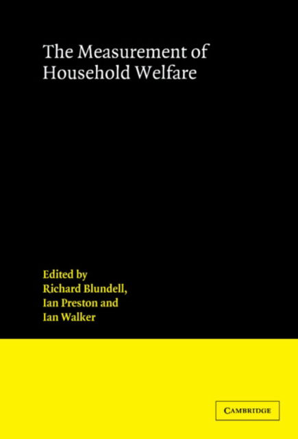 Cover for R W Blundell · The Measurement of Household Welfare (Hardcover Book) (1994)