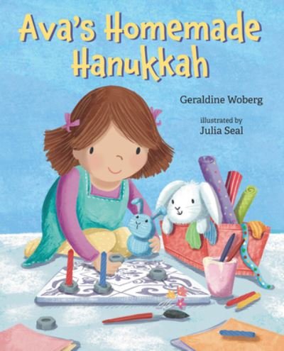 Cover for Geraldine Woberg · Avas Homemade Hanukkah (Hardcover Book) (2022)