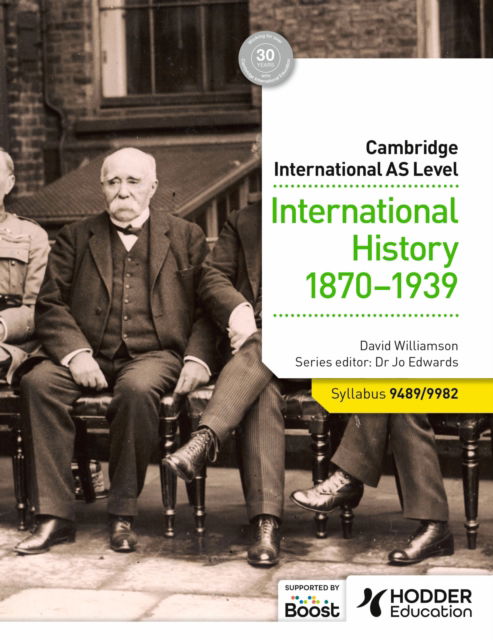 Cover for David Williamson · Cambridge International AS Level: International History 1870-1939 (Paperback Book) (2025)