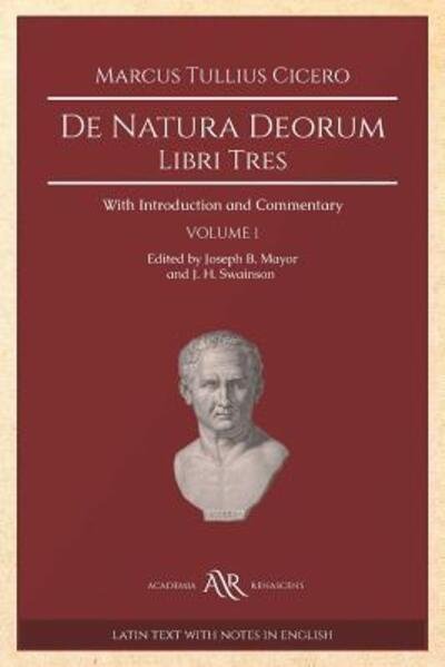 Cover for Marcus Tullius Cicero · De Natura Deorum Libri Tres (Paperback Book) (2019)