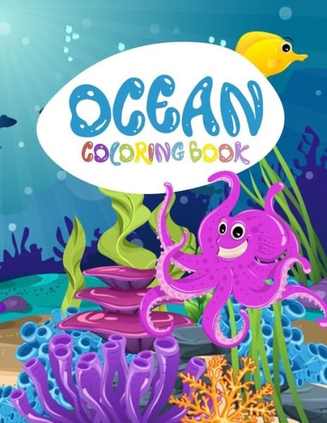 Cover for Omi Kech · Ocean Coloring Book (Taschenbuch) (2019)