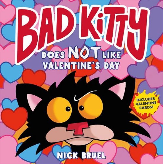 Cover for Nick Bruel · Bad Kitty Does Not Like Valentine's Day - Bad Kitty (Hardcover Book) (2022)