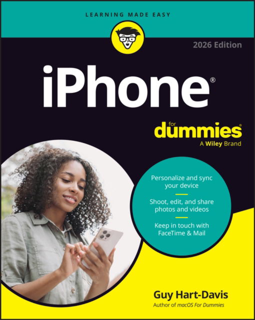 Cover for Guy Hart-Davis · Iphone for Dummies, 2026 Edition (Paperback Book) (2025)