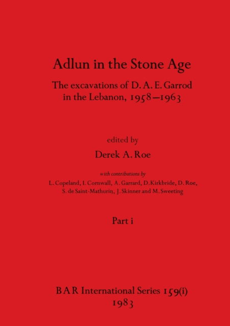 Cover for Adlun in the Stone Age, Part i (Paperback Book) (1983)