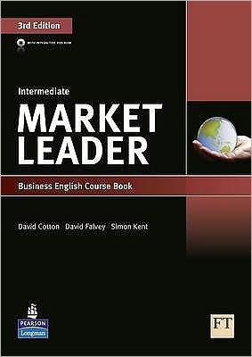 Cover for David Cotton · Market Leader 3rd Edition Intermediate Coursebook &amp; DVD-Rom Pack - Market Leader (Book) (2010)