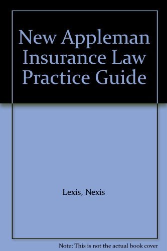 Cover for Nexis Lexis · New Appleman Insurance Law Practice Guide (Paperback Book) (2010)