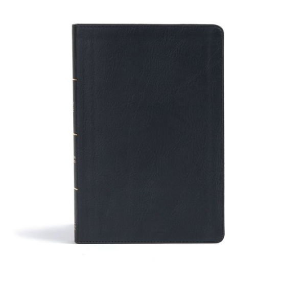 Cover for CSB Bibles by Holman CSB Bibles by Holman · CSB Giant Print Reference Bible, Black LeatherTouch (Leather Book) (2017)