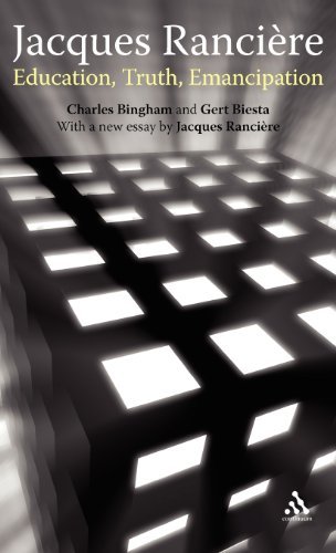 Cover for Gert Biesta · Jacques Ranciere: Education, Truth, Emancipation (Hardcover bog) (2010)