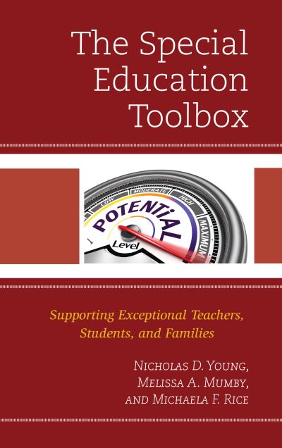 Cover for Nicholas D. Young · The Special Education Toolbox: Supporting Exceptional Teachers, Students, and Families (Hardcover Book) (2019)