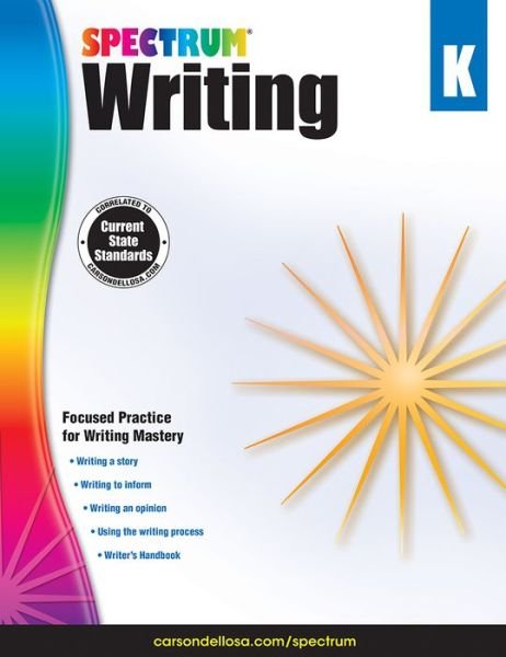 Cover for Spectrum · Spectrum Writing Grade K (Pocketbok) (2014)