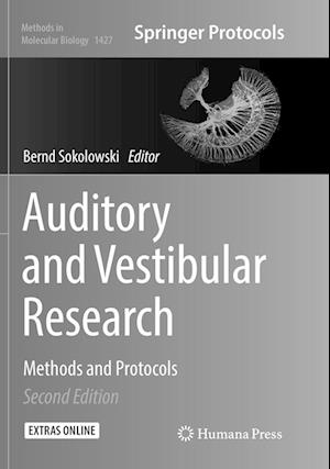 Cover for Auditory and Vestibular Research: Methods and Protocols - Methods in Molecular Biology (Paperback Book) [Softcover reprint of the original 2nd ed. 2016 edition] (2018)