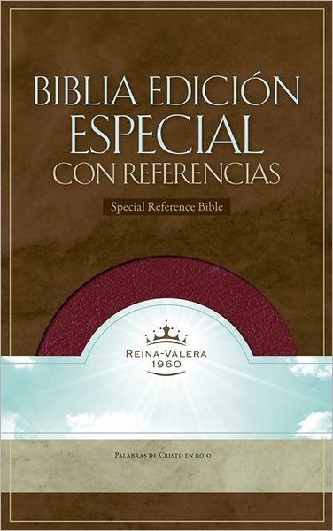 Cover for Bible · RVR 1960 Biblia con Referencias, borgona piel fabricada con indice (Lederbuch) (1994)