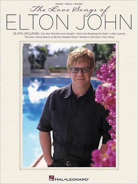 Cover for John · The Love Songs of Elton John (PVG) (Book) (2012)