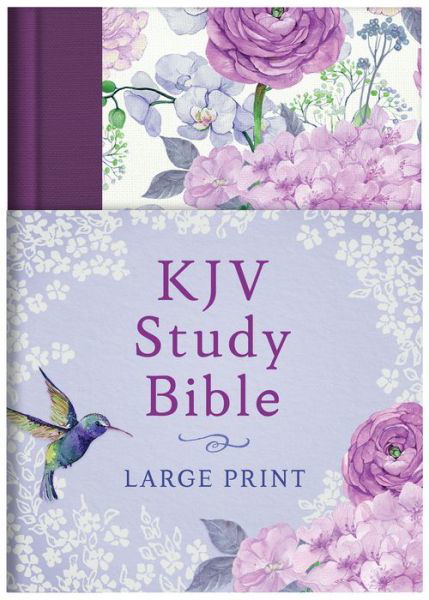 KJV Study Bible - Large Print [hummingbird Lilacs] - Compiled By Barbour Staff - Books - Barbour Publishing - 9781643527956 - April 1, 2021