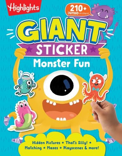 Cover for Highlights for Children · Giant Sticker Monster Fun - Giant Sticker Fun (Paperback Book) (2022)